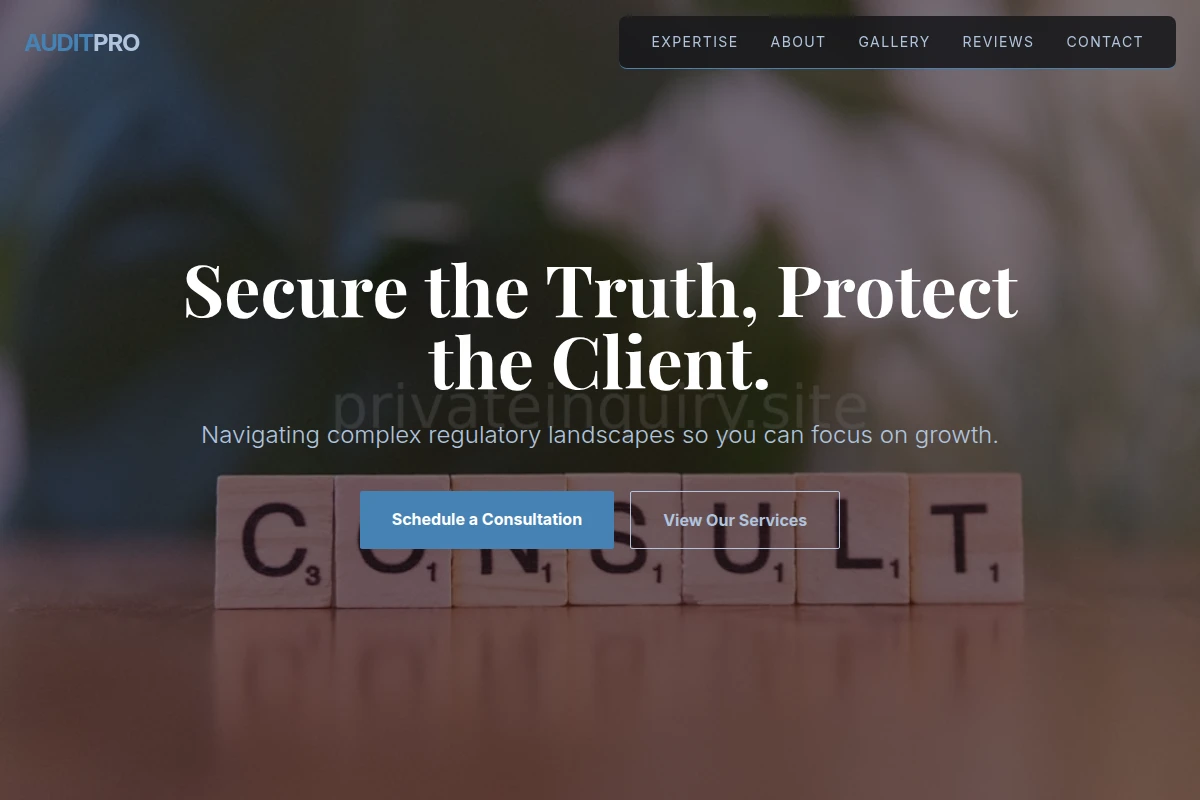 Audit Compliance Consulting