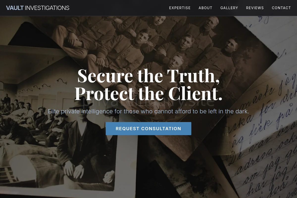 Vault Private Investigator