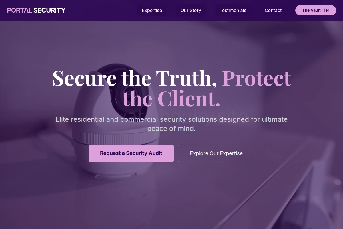 Portal Security System